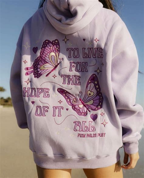 Five Ways To Style With A Pink Palm Puff Purple Hoodie