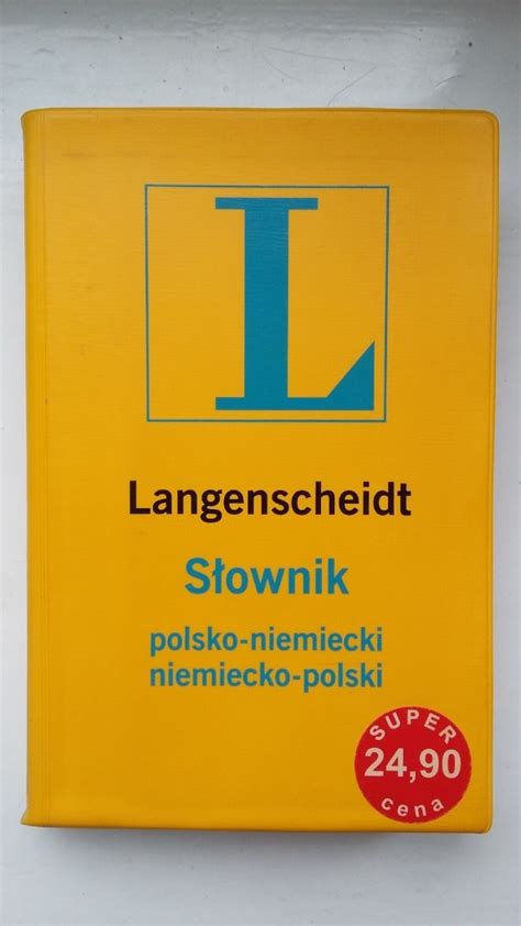 Langenscheidt słownik kieszonkowy polsko niemiecki Grodzisk