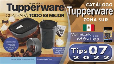 Tupper Tips 7 2021 Catalogo Tupperware Mexico Zona Sur Youtube