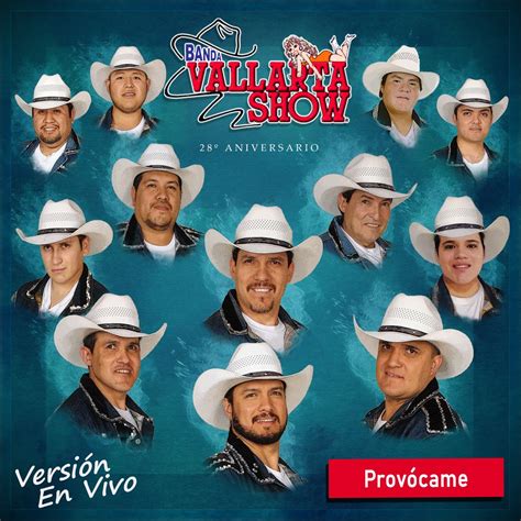 Provócame 28 Aniversario En Vivo Single de Banda Vallarta Show