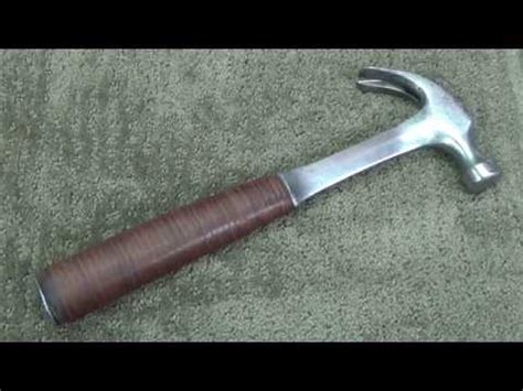 Estwing hatchet timber framing hammer stacked leather handle ...