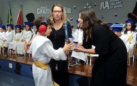 A formatura dos nossos alunos do pré II Colégio Politécnico de Sorocaba