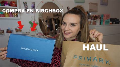 Haul Primark Febrero Primera Compra En La Web De Birchbox Youtube