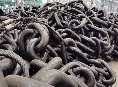 Floating Deep Sea Power Mooring Chain Factory China Mooring Chain And