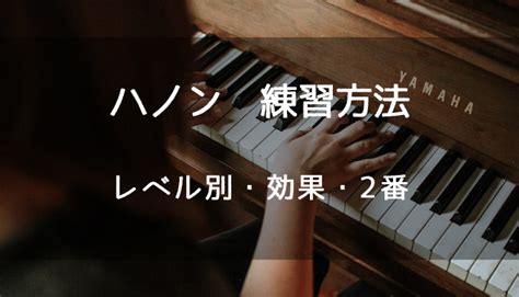 【ハノン練習方法！】レベル別・効果・2番【ピアノ】 独学ピアノとは初心者でも好きな曲から始めよう