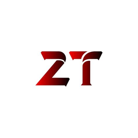 Premium Vector Letter Zt Logo Icon