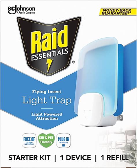 Raid Essentials Kit De Iniciaci N De Trampa De Luz Para Insectos