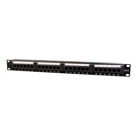 Patch Panel Rackeable Cat 6 24 Puertos Andy Corporación