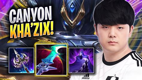 CANYON CHILLING WITH KHA ZIX DK Canyon Plays Kha Zix JUNGLE Vs Vi