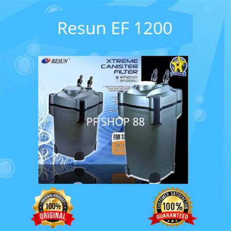 Jual Resun Ef Canister Filter Eksternal Akuarium Shopee Indonesia