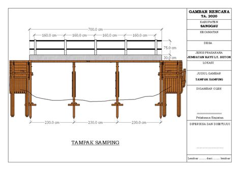 Contoh Rab Jembatan Beton Contoh Rab Jembatan Bajaku
