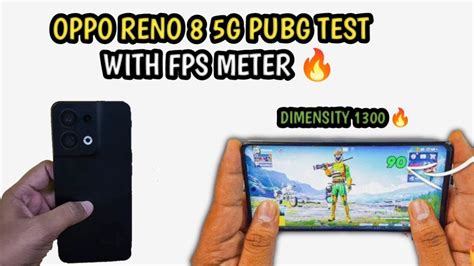 OPPO RENO 8 5G PUBG TEST WITH FPS METER DIMENSITY 1300 OPPO RENO 8