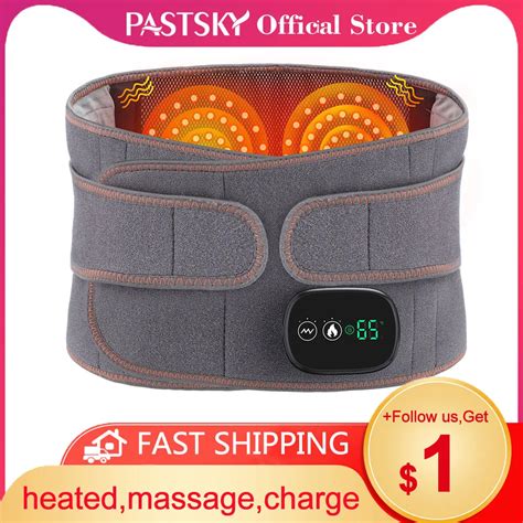 Ceinture Chauffante Lectrique Masseur De Taille Vibration Lumi Re