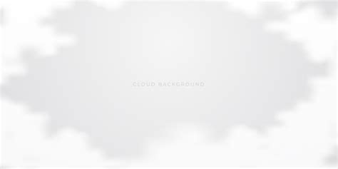 Premium Vector | Abstract white cloud background design template