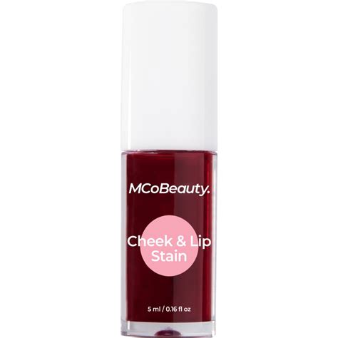 MCoBeauty Cheek & Lip Stain 2-in-1 Liquid Tint - Rosy Red | BIG W