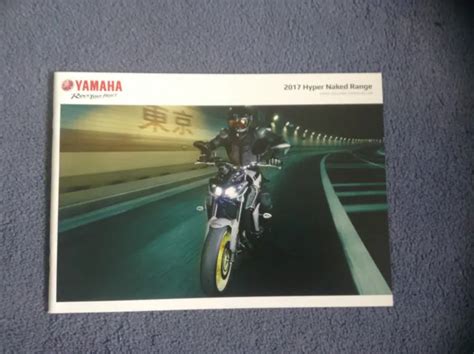 Yamaha Motorbikes Hyper Naked Range Catalogue Picclick Uk