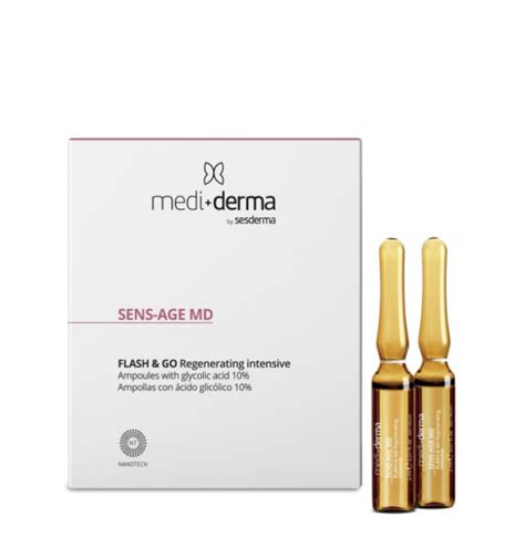 Ампули миттєвої дії Mediderma Sens Age Md Flash Ampoules 5 2 мл Ag Skin