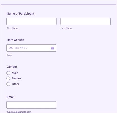 Talent Show Registration Form Template Jotform