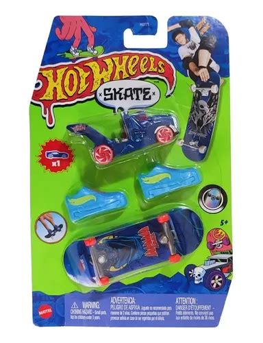 Hot Wheels Skate De Dedo C Tenis E Carrinho Rig Storm Mattel Mercadolivre
