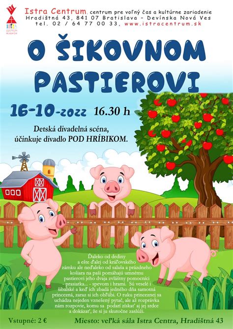 Divadlo Pod Hr Bikom O Ikovnom Pastierovi Sde Mi