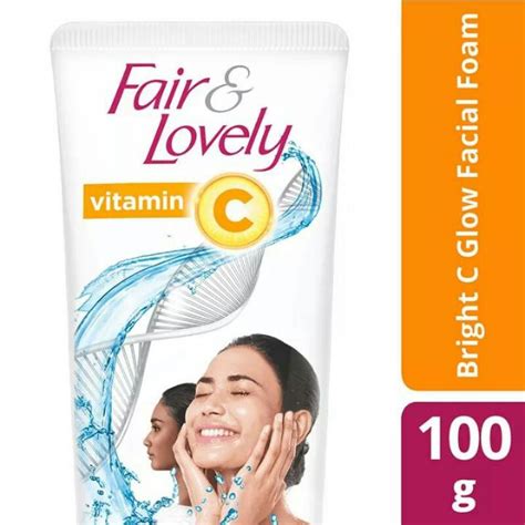 Jual FAIR LOVELY GLOW LOVELY Bright C Glow Facial Foam 100g