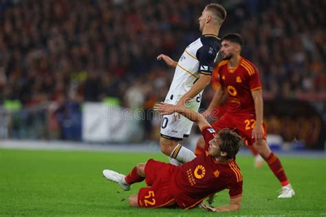 Pelota Serie A Match Day Como Estadio Ol Mpico Roma