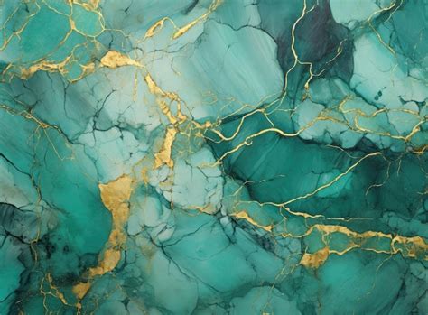 Premium Photo Green Marble With Golden Veins Green Golden Natural