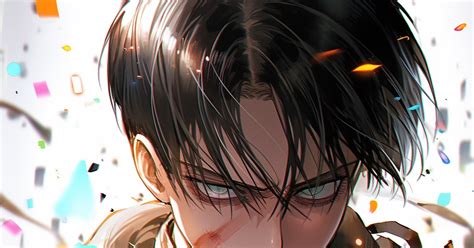 進撃の巨人 Happy Birth Day Levi 【aiイラスト】えだまめのイラスト Pixiv