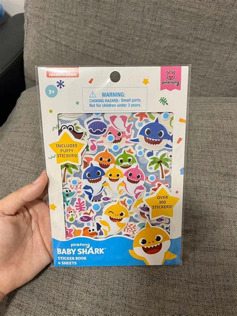 Pinkfong Shark Stickers | Mercari