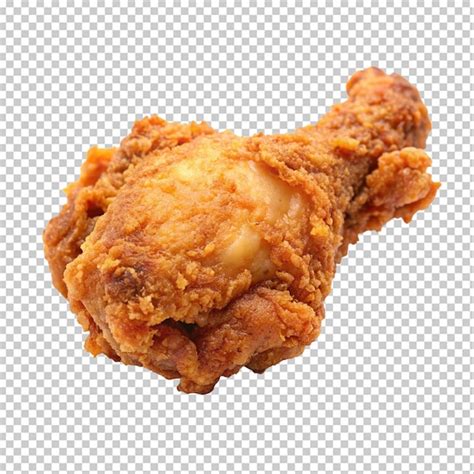 Premium PSD Fried Chicken Isolated On White Background