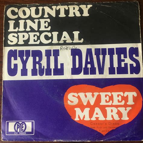 Cyril Davies Country Line Special Sweet Mary 1969 Vinyl Discogs