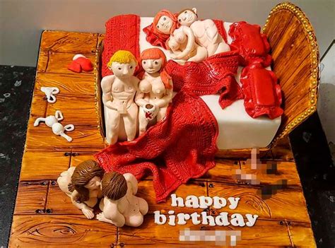 Baker Hired To Create Full Blown Orgy Cake Complete With Naked Couples
