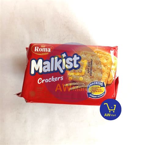 Jual Biskuit Roma Malkist Crackers Gram All Varian