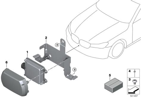 66316888029 Genuine BMW Radar Sensor BMW Parts Deal