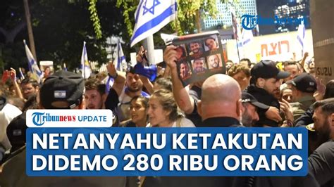 Tel Aviv Mencekam Usai Sandera Israel Tewas Netanyahu Ketakutan