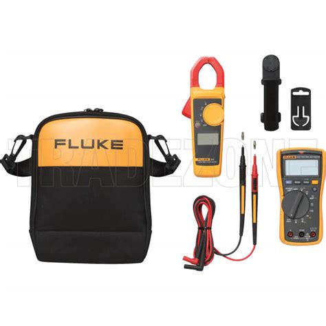 117 323 Fluke Electricians Multimeter Combo Kit Includes 117 Digital