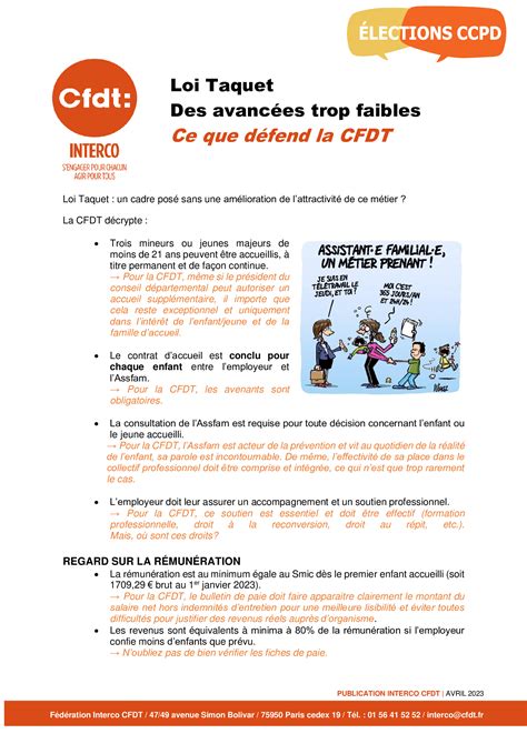 Loi Taquet Ce Que D Fend La Cfdt Pour Les Assistants Familiaux Cfdt