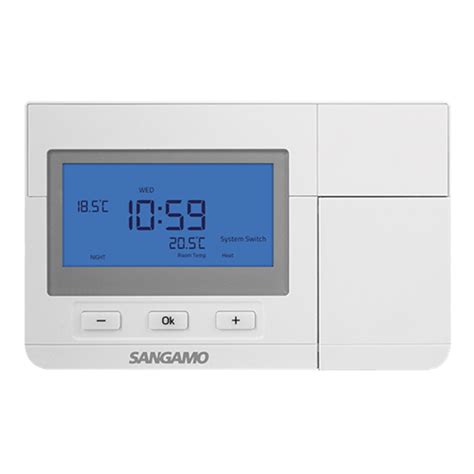 Sangamo 7 Day Programmable Room Thermostat Electrical World