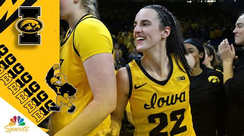 Every Caitlin Clark Highlight From Iowa S Thrilling Win Over Michigan