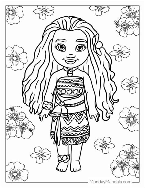 Coloring Pages Moana