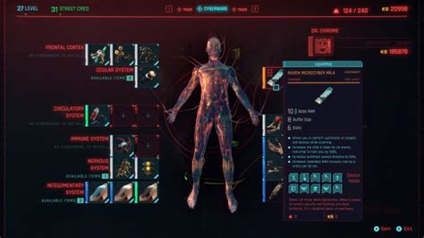 Cyberpunk 2077 Final Skill Trees And Character Stats Revealed