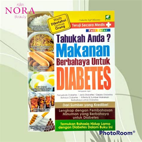 Jual Buku Tahukah Anda Makanan Berbahaya Untuk Diabetes Murah