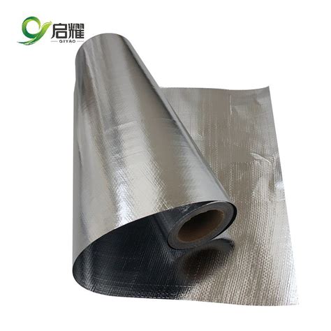 Aluminum Foil Reflective Laminated Woven Cloth Roof Radiant Barrier