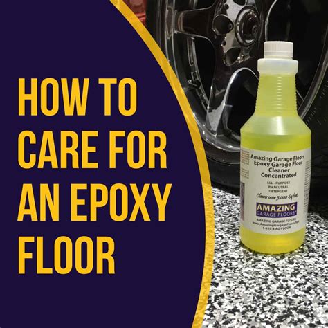 Epoxy Floor Cleaning Products Flooring Tips