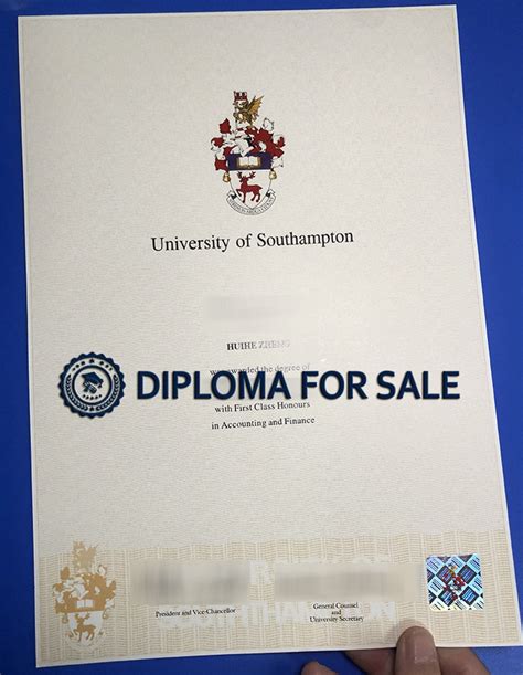 How To Buy University Of Southampton Diploma