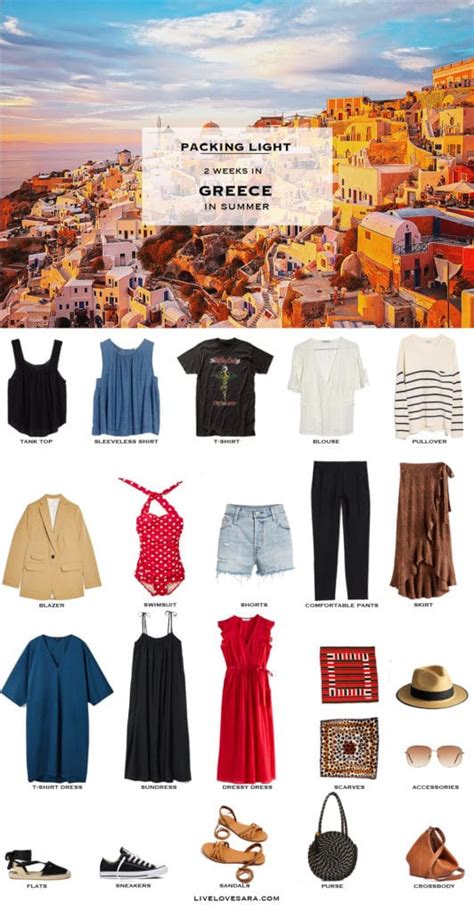 What To Pack For Greece Packing Light Livelovesara