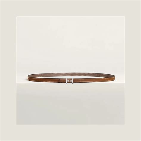 Mini Mors H Belt Buckle And Reversible Leather Strap 13 Mm Hermès Uk
