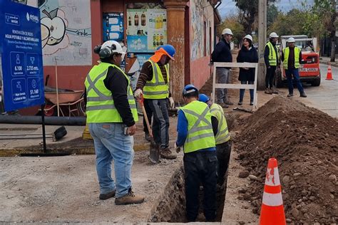 Esval Renueva Sus Redes En San Felipe Fuerza Informativa Aconcagua