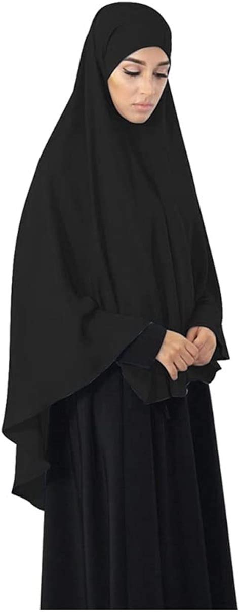 Musulmán Hijab Long Bufanda Musulma Muslim Mujer Operado Vestido de