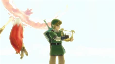 The Legend Of Zelda Skyward Sword Harp Trailer Tokyvideo